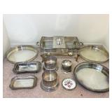 Silver Plated trays and More