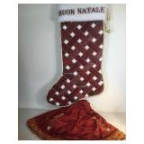 Christmas - Giant Stocking And Tree skirt Christmas - Giant Stocking And Tree skirt