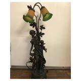 Newel Post Contemporary Lamp Newel Post Contemporary Lamp