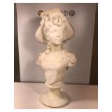 Antique Alabaster Bust 'As-is' Antique Alabaster Bust 'As-is'