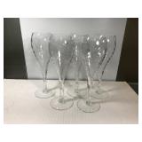 Long Wine Glasses 8.5 Inches