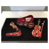 Collection of Miniature Violins