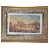 Large Picture -Framed City Scene