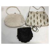 Magid & La Regate Vintage Hand Beaded Purses & Magid & La Regate Vintage Hand Beaded Purses &