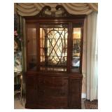 Mahogany China Cabinet