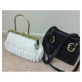 Handbags, Mano  black leather (NEW) & off-white