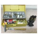 Plano toolbox w/contents & Versapak  rechargeable