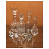 Cut Glass Decanters & Stoppers