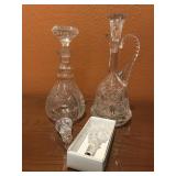 Cut Glass Decanters & Stoppers