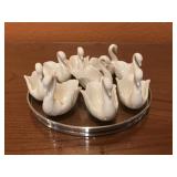 Lenox Swan Salt Holders Set Of 9 Lenox Swan Salt Holders Set Of 9