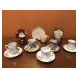 Vintage Demitasse Cups & Saucers Vintage Demitasse Cups & Saucers
