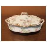 Vintage Wright Tyndale Van Roden Covered Dish Vintage Wright Tyndale Van Roden Covered Dish