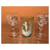 Mary Gregory Tumbler & More Mary Gregory Tumbler & More