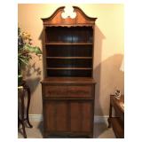 Antique Butlers Secretary Desk with Key