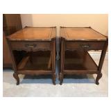 Vintage Ornate End Tables Vintage Ornate End Tables
