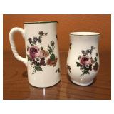 Antique Royal Doultan Pitcher & Cup