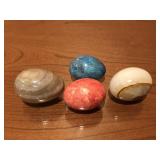 Polished Gemstone & Mineral Decorative Eggs Polished Gemstone & Mineral Decorative Eggs