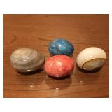 Polished Gemstone & Mineral Decorative Eggs