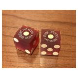 Four Queens Vintage Dice