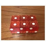 Dunes Casino Vintage Dice