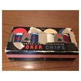Vintage Pokers Chips w/ Image of Dog Vintage Pokers Chips w/ Image of Dog