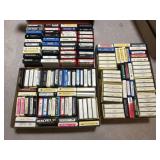 Large Collection of Vintage 8 Track Tapes