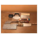 Keele Vintage Japan Meat Cleaver & More