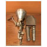 Antique Victorio Delux Meat Grinder Antique Victorio Delux Meat Grinder