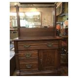 Antique Oak Commode Antique Oak Commode