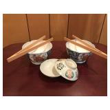 Asian Vintage Rice Bowl & More