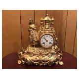 Rare 1st Communion Clock Porcelain Face Rare 1st Communion Clock Porcelain Face