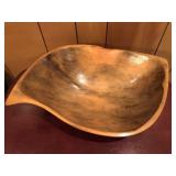 Art Deco Wooden Salad Bowl Art Deco Wooden Salad Bowl