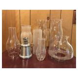 Hurricane Lamp Glass Tops