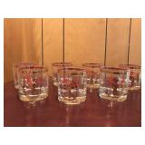 Culver Rudolph Rare Hi Ball Glasses Culver Rudolph Rare Hi Ball Glasses