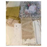 Vintage Hankies, Doilies Sachets And More