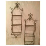 Metal And Glass Shelves