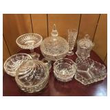 Cut Glass Candy Dishes & More Cut Glass Candy Dishes & More