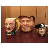 Long John Silver Vintage Toby Mug 1951 & More Long John Silver Vintage Toby Mug 1951 & More