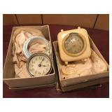 Colonial Ivory Vintage German Clock & More Colonial Ivory Vintage German Clock & More