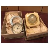 Colonial Ivory Vintage German Clock & More