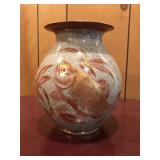 Vintage Asian Koi Pot Vintage Asian Koi Pot