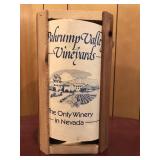 Pahrump Valley Vineyards Wooden Wine Case Pahrump Valley Vineyards Wooden Wine Case