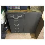 A file cabinet w/tools inside and a locked door A file cabinet w/tools inside and a locked door