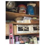 Wall full of item like ceiling fans and more Wall full of item like ceiling fans and more