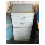 Cabinet w/ Plumbing Parts & More Cabinet w/ Plumbing Parts & More