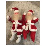 Vintage 1950's Red Santas Vintage 1950's Red Santas