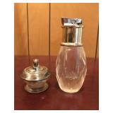 Vintage Glass Table Lighters Vintage Glass Table Lighters