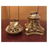 Gold Tone Vintage Table Lighters