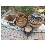 Large Selection of Terracotta Pots Large Selection of Terracotta Pots