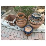 Large Selection of Terracotta Pots